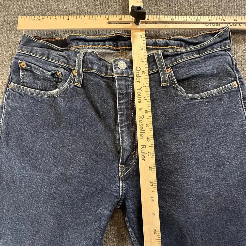 Levi's 514 Straight Fit Jeans - W36 L32 - Classic Dark‎ Wash